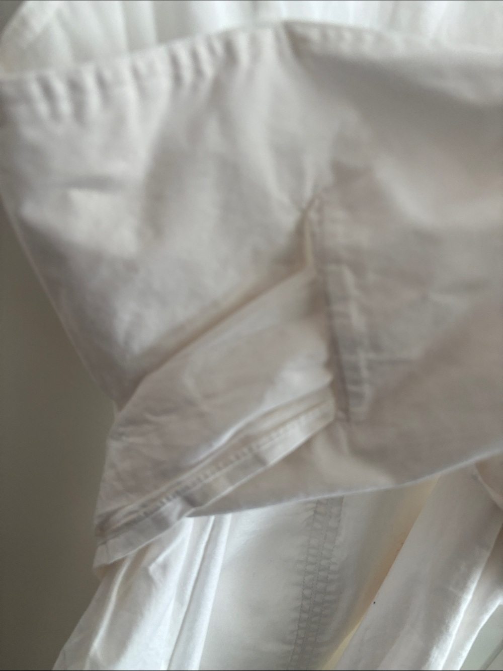 ELIZABETH and JAMES Sz 0 Square-Neck Midi Dress with Tie Waist Assymetric Hem - Picture 5 of 9